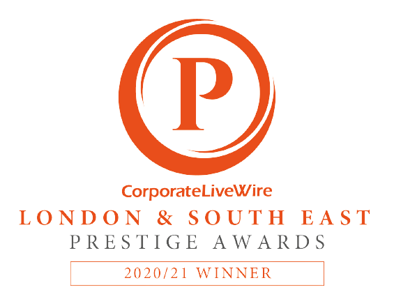 CorporateLiveWire London & South East Prestige Awards Winner 2020/21